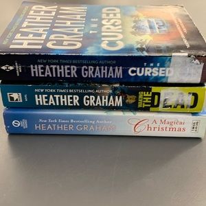 (3 for $20)3 Heather Graham softcover novels